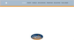 Desktop Screenshot of habitationlogimax.com